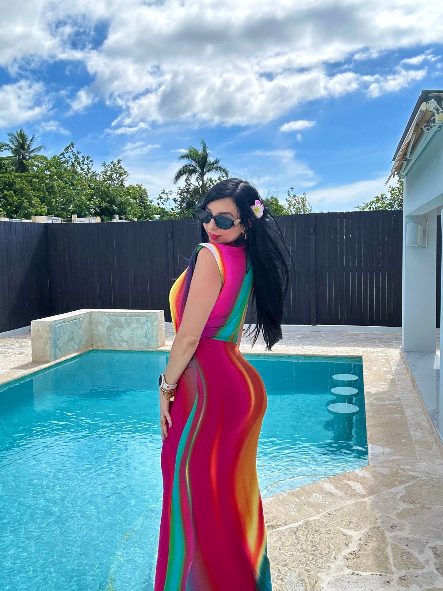Multicolor dress