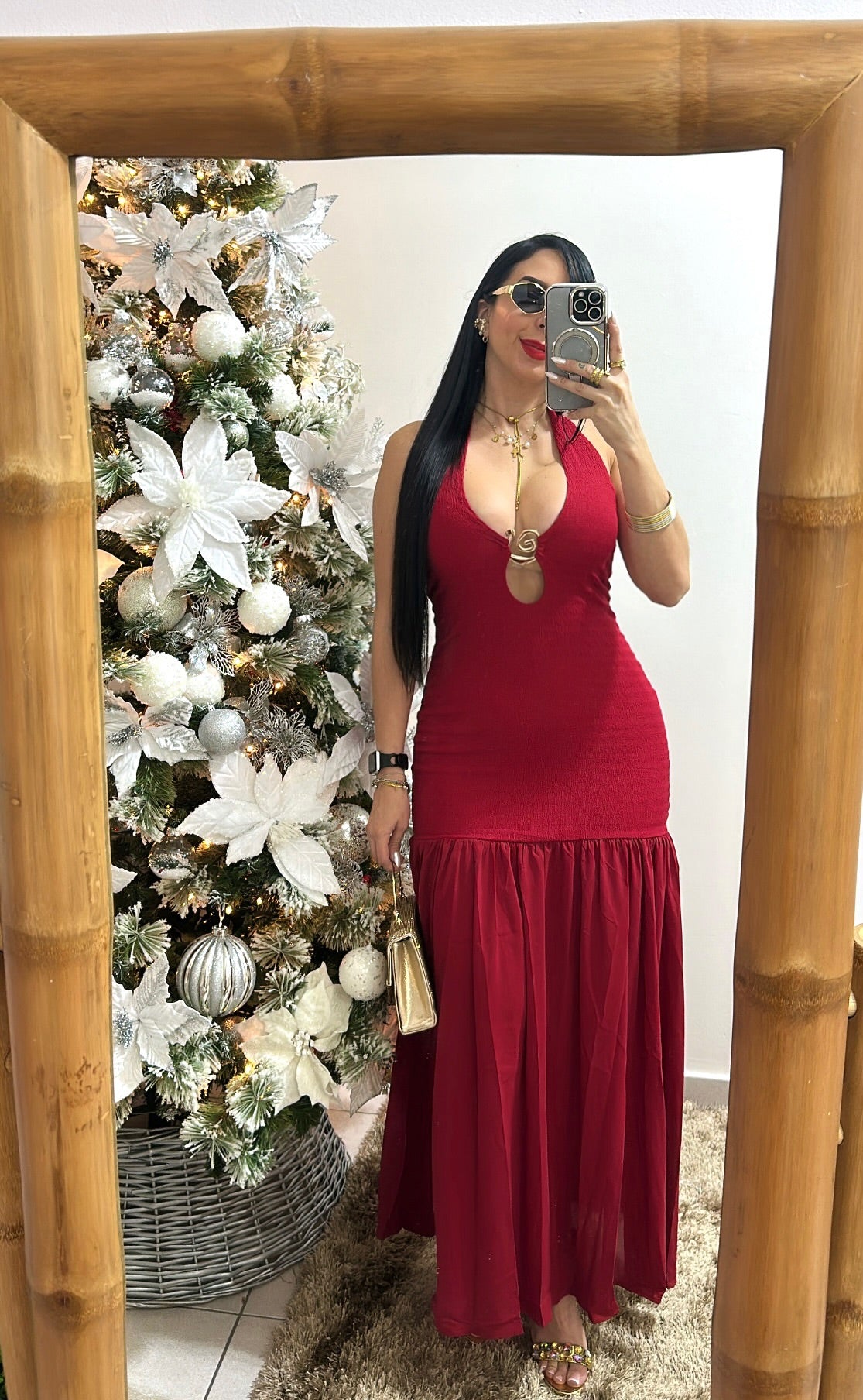 Wine 🍷 Maxi Dress