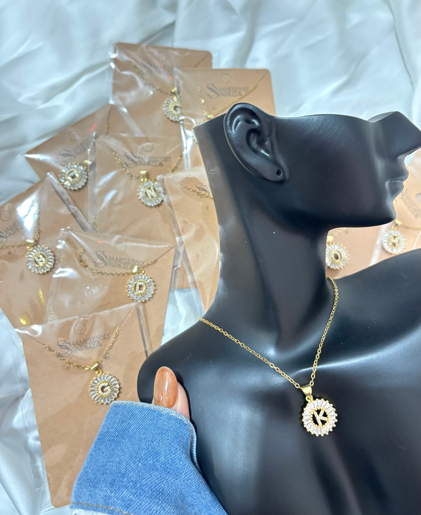 Letter necklace