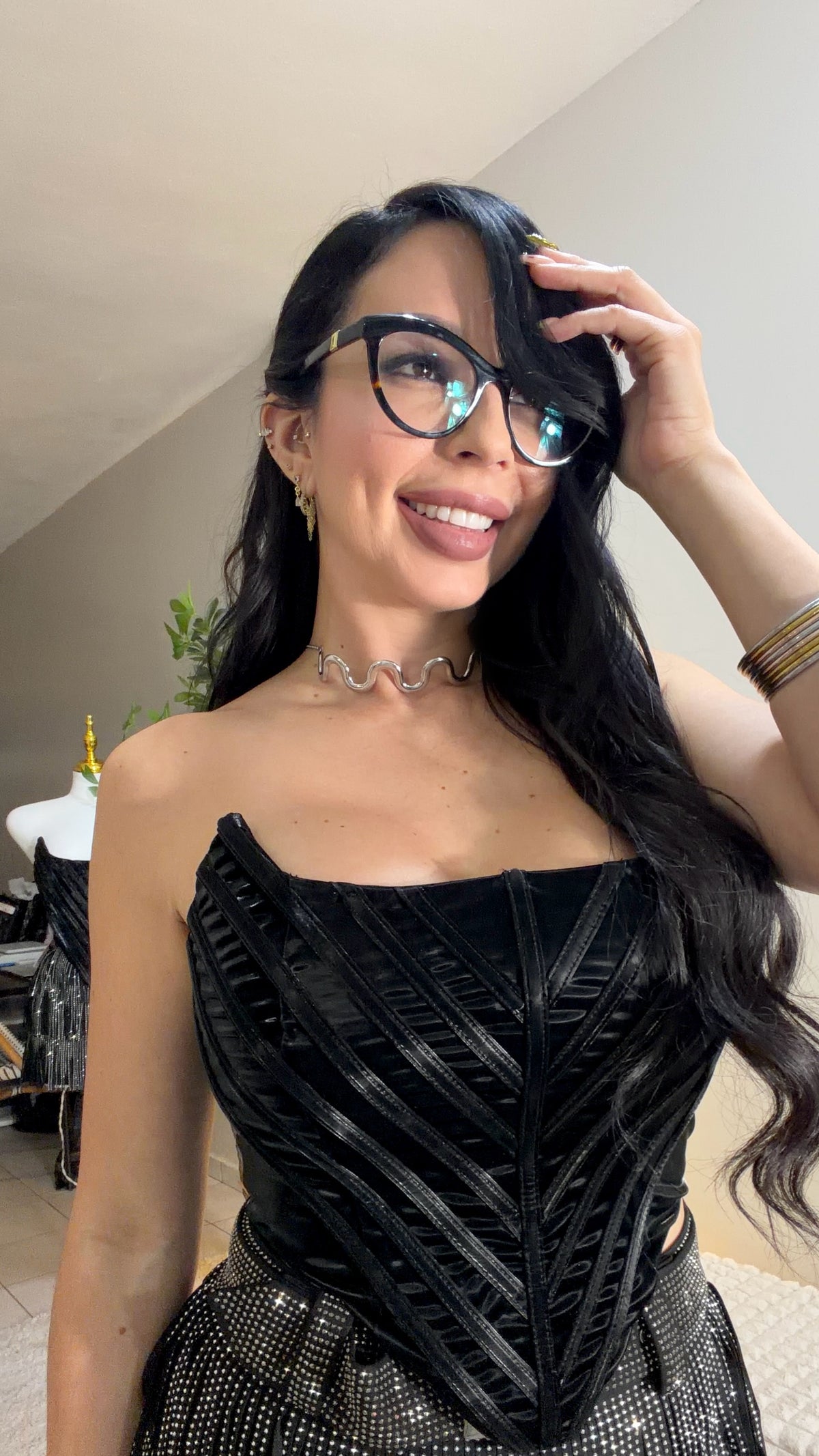Elegance Black Corset