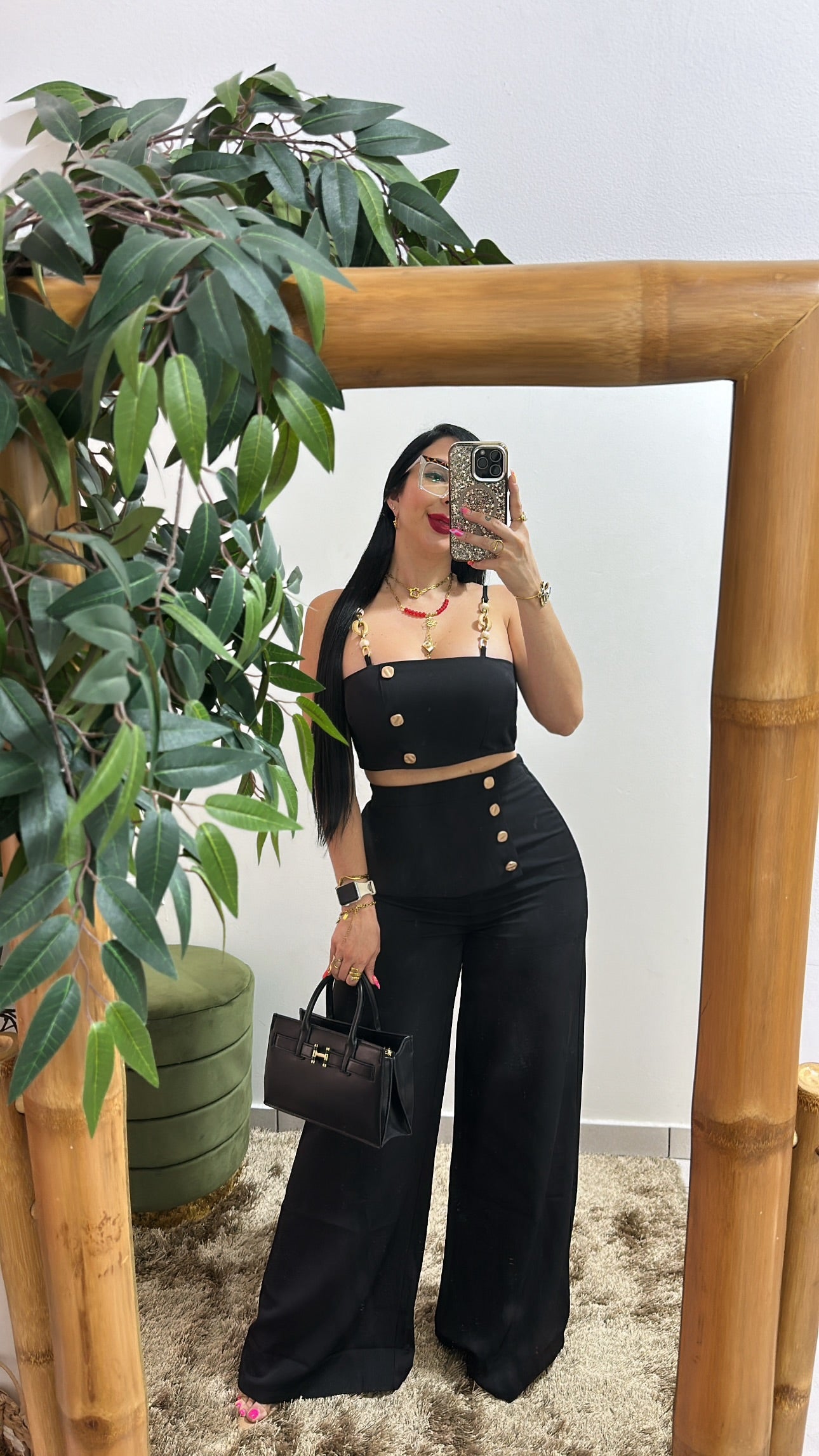Gold & Black set