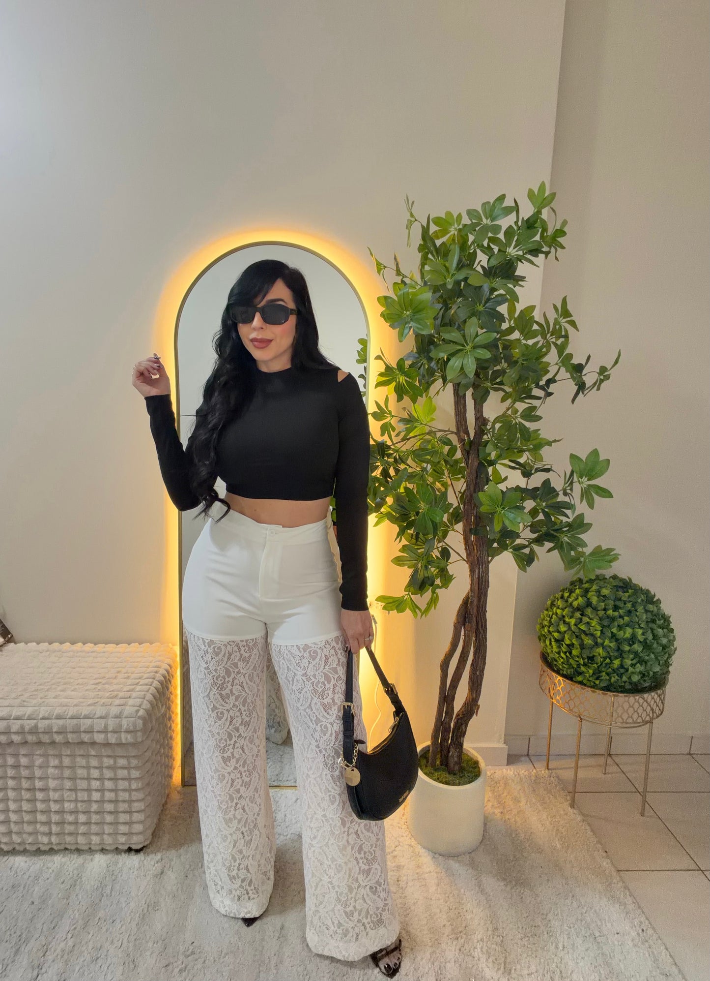 Lace Fashion Pants