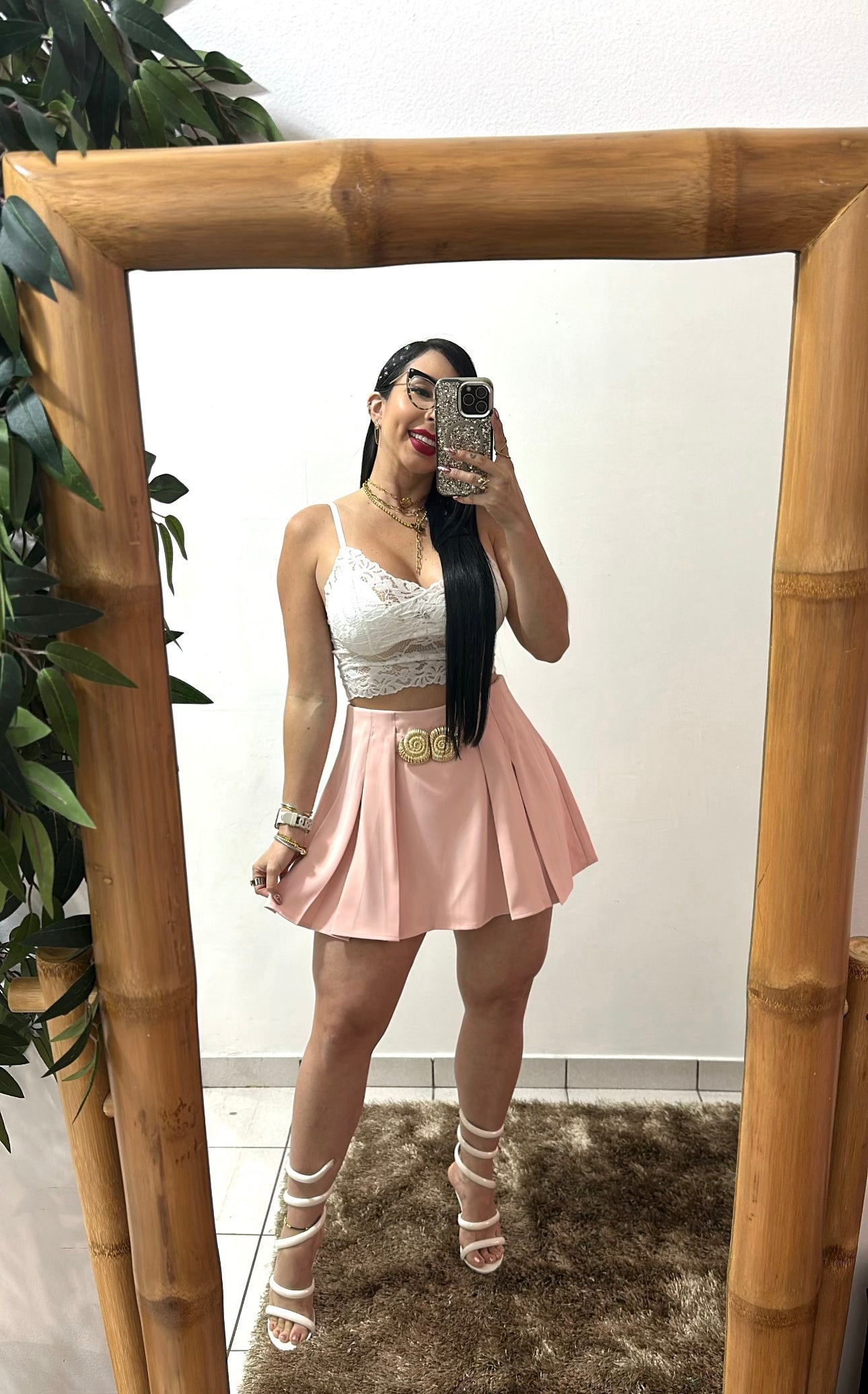 Pastel Pink Skort