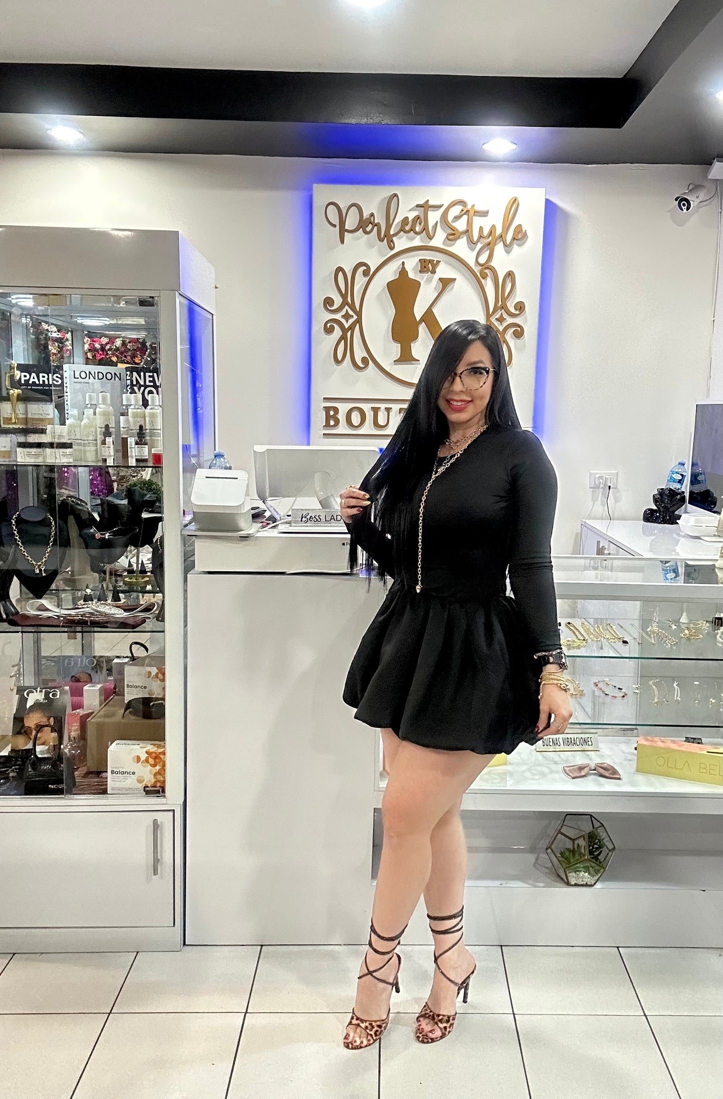 Black Bubble Dress