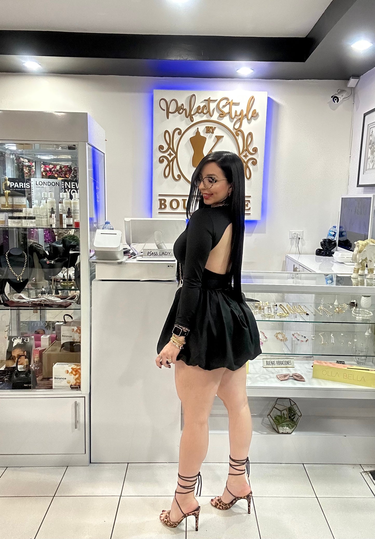 Black Bubble Dress