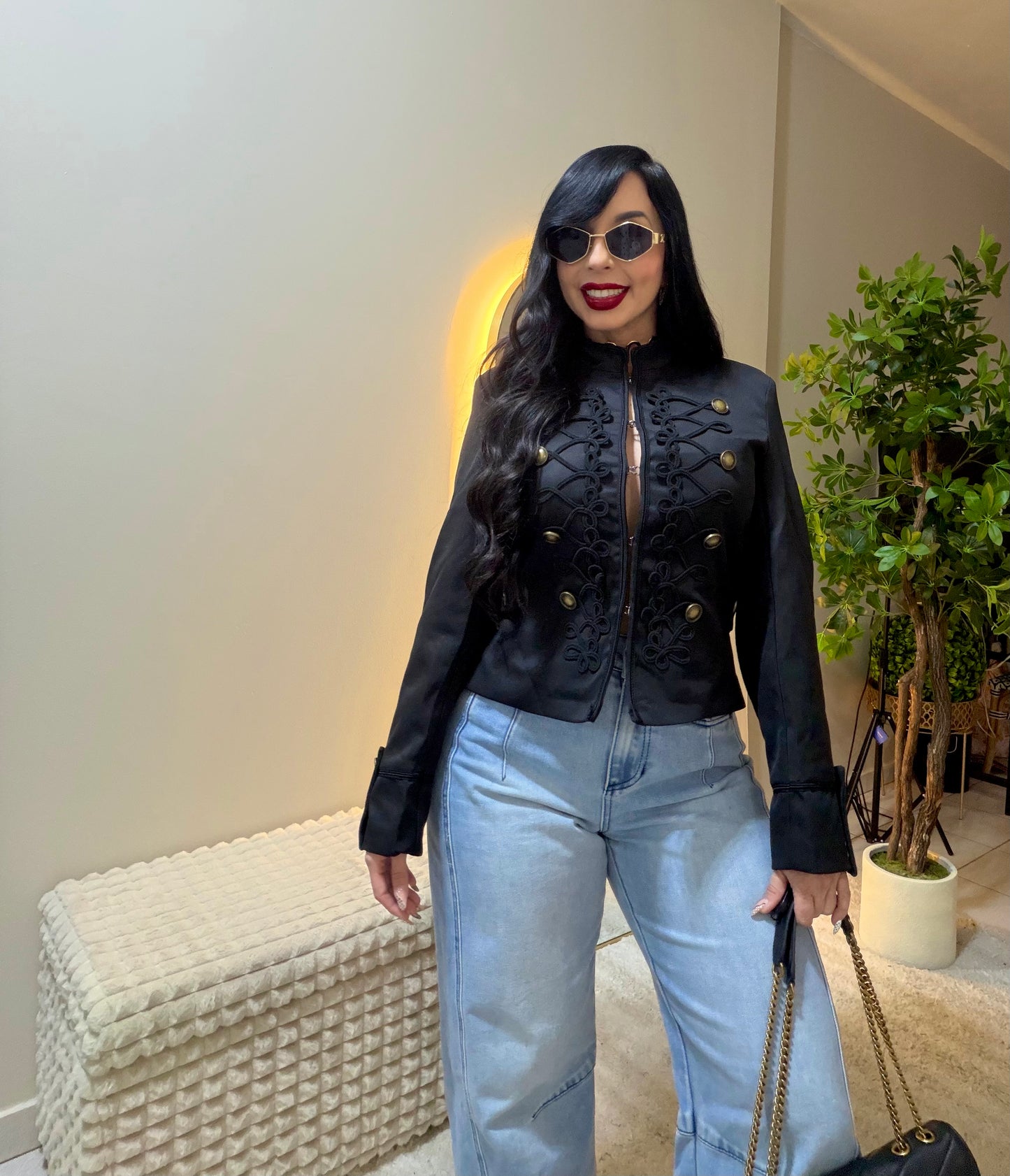 Black Napoleón Jacket