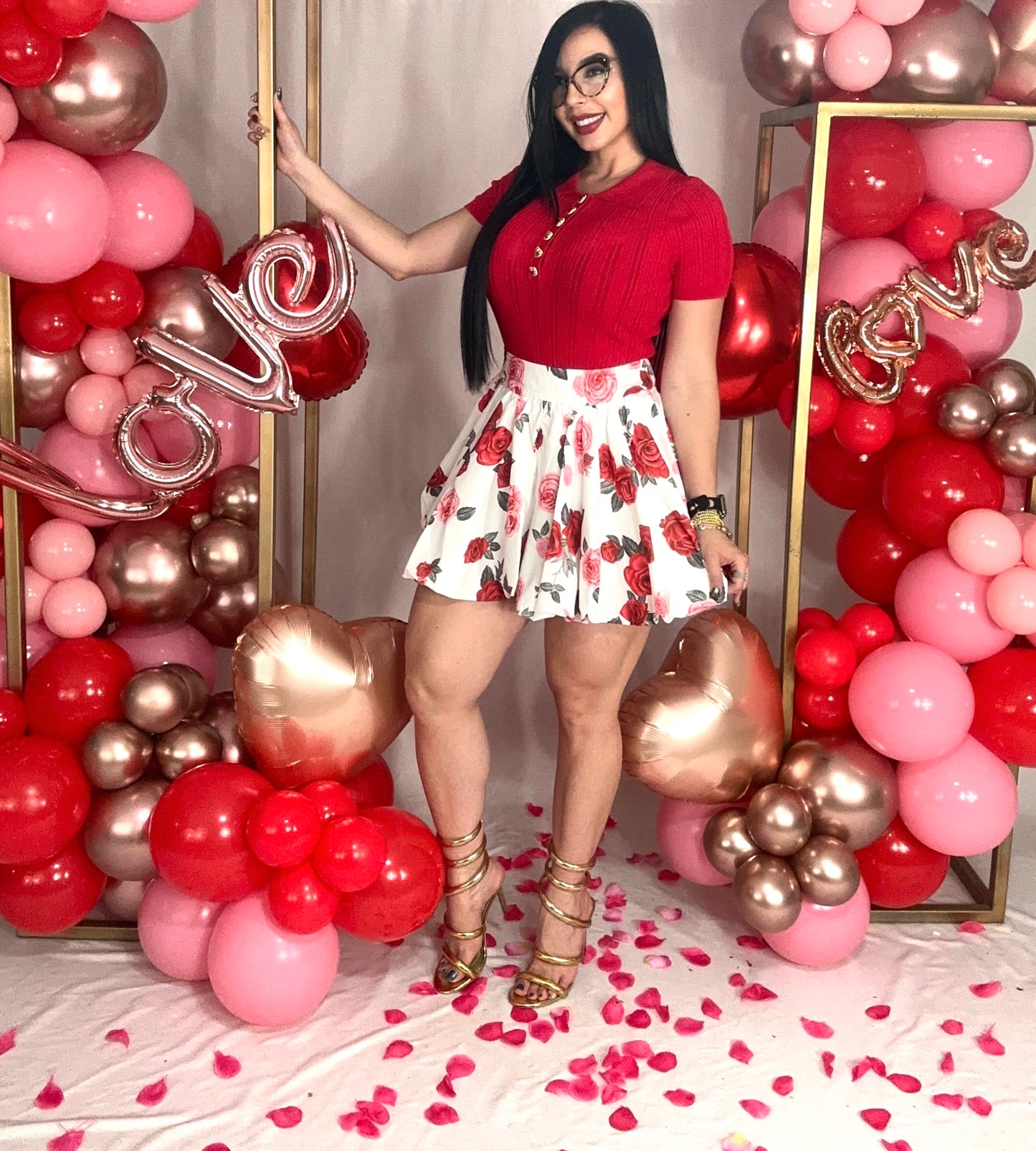 Bubble Roses 🌹 Skirt