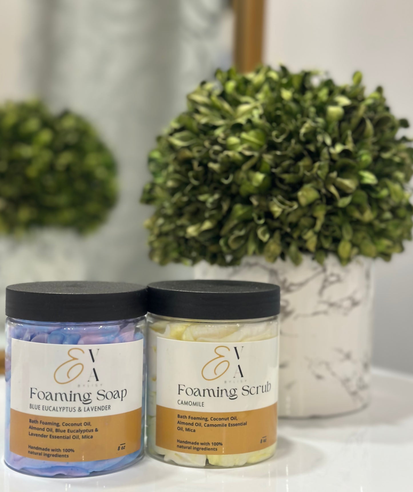 Limpiadora de rostro y Scrub (Foaming Soap y Foaming Scrub)