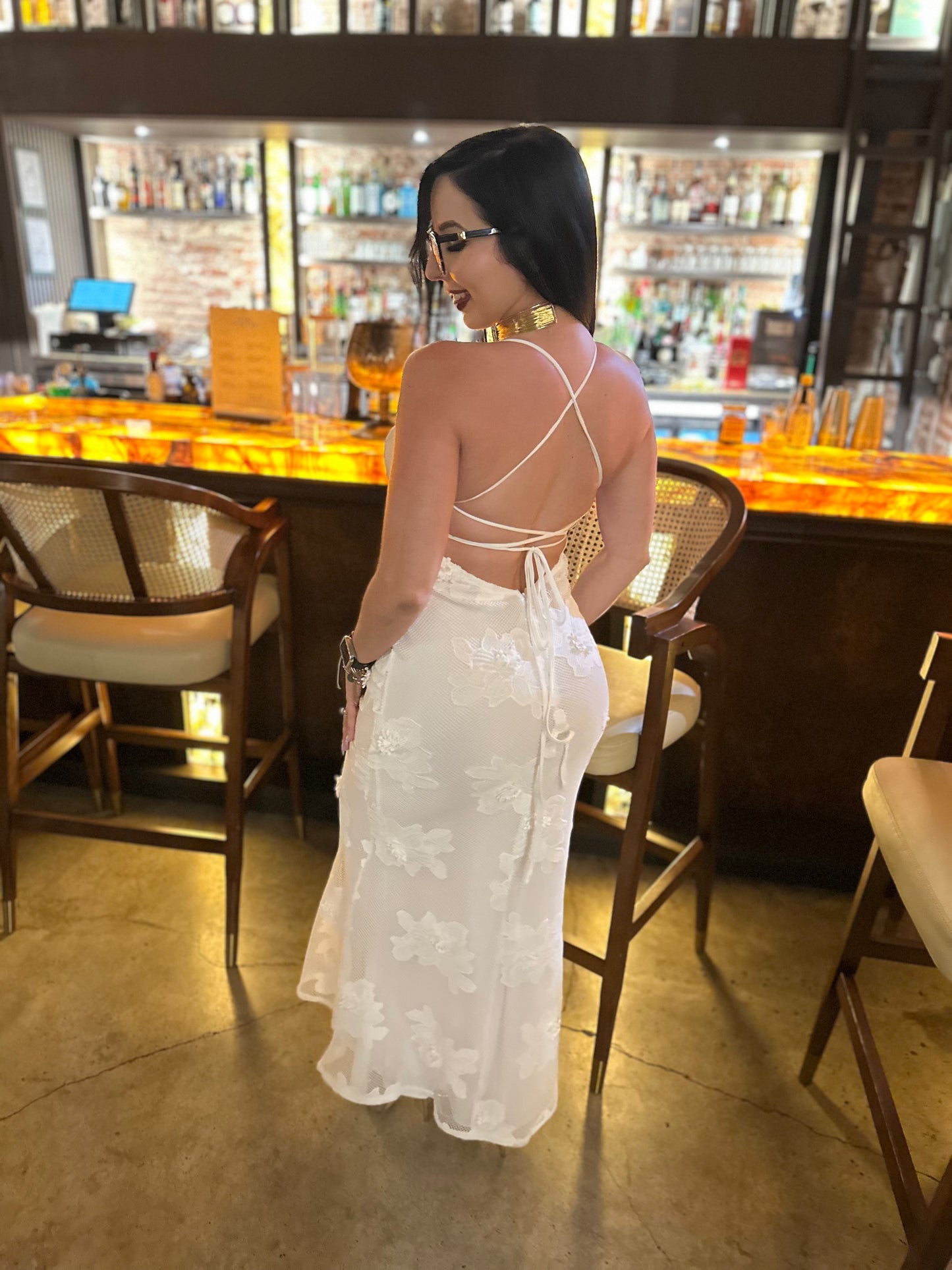 Delicate white Dress