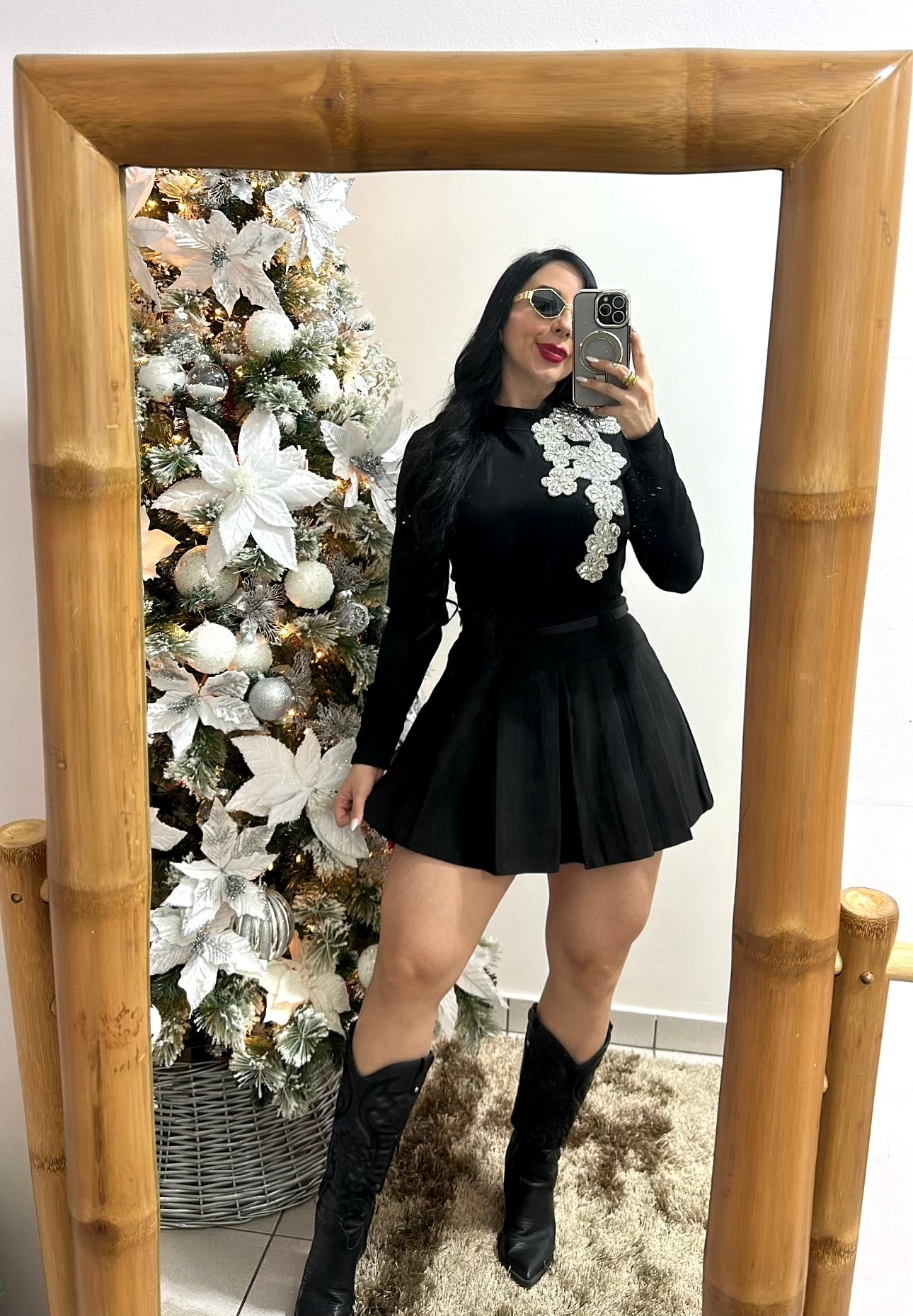 Favorite Black Skort