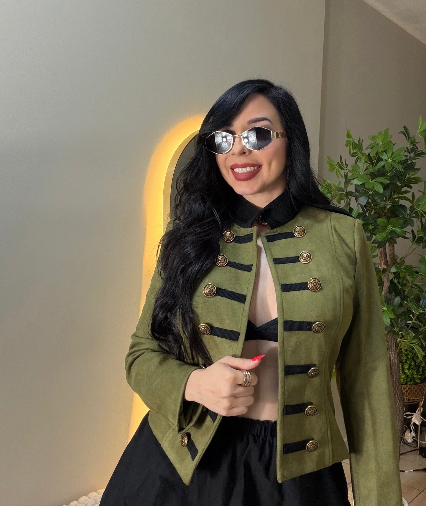 Napoleón Olive Jacket