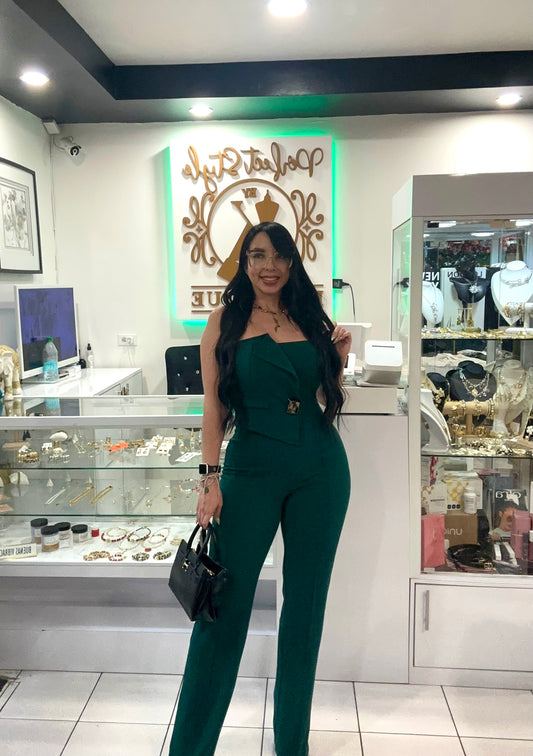 Green Hunter Jumpsuit