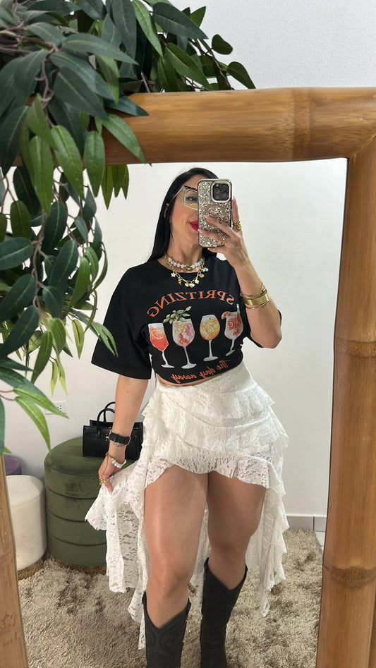 Sprizt black t-shirt