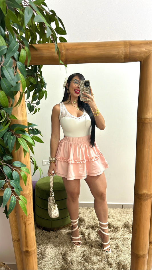 Pink Skort