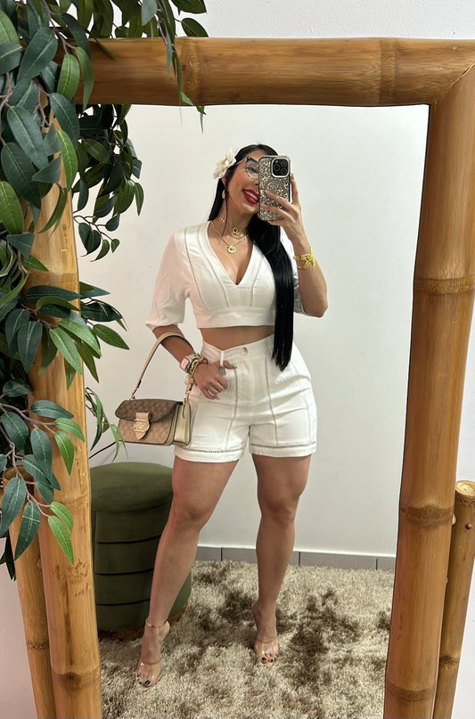 Tropical white set
