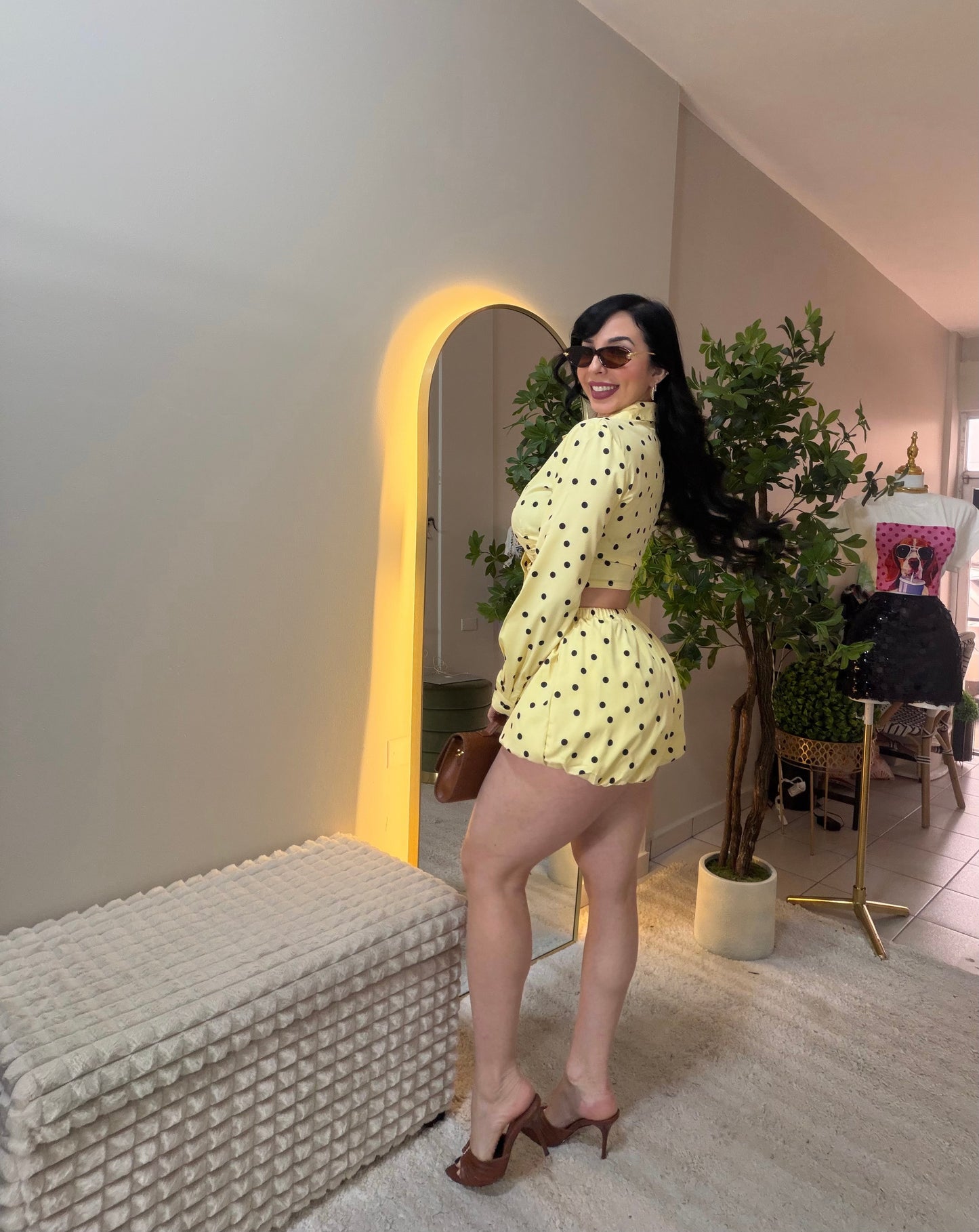 Polka Dots Short Set