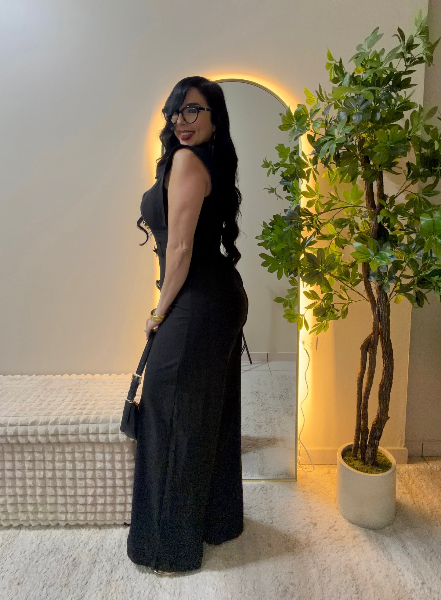 Celebration Black Jumpsuit