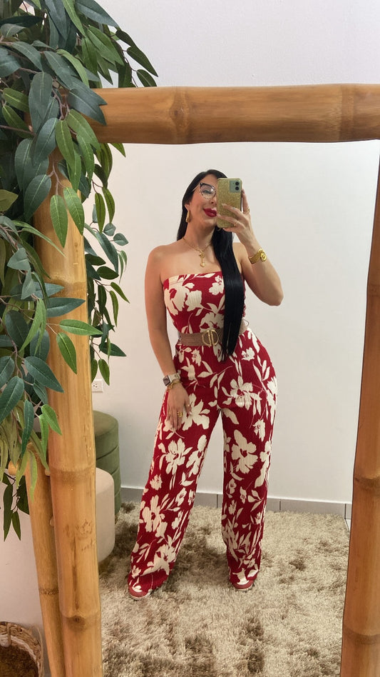 Flowers Tropical Jumpsuits
