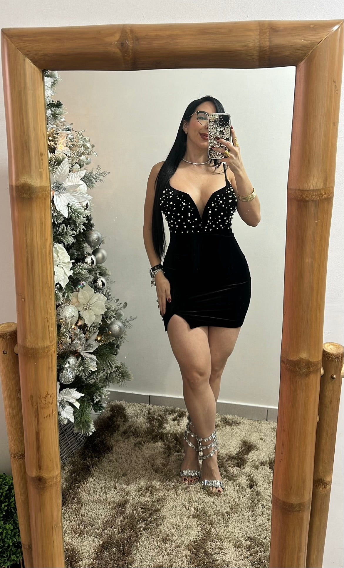 Pearl Black Dress