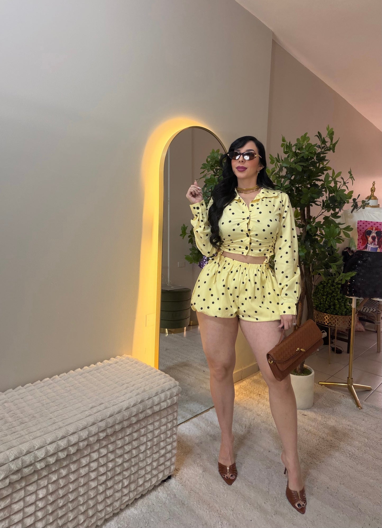 Polka Dots Short Set