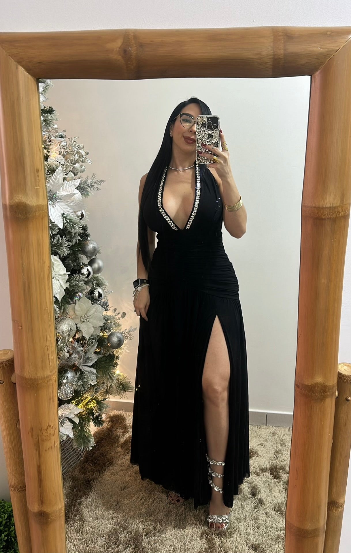 Glamour Black Dress