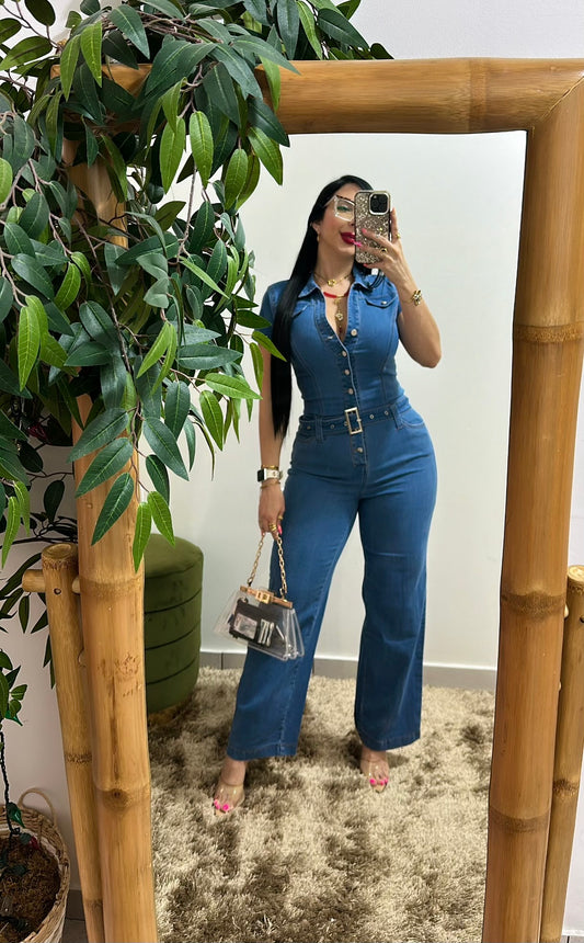 Denim Jumpsuit
