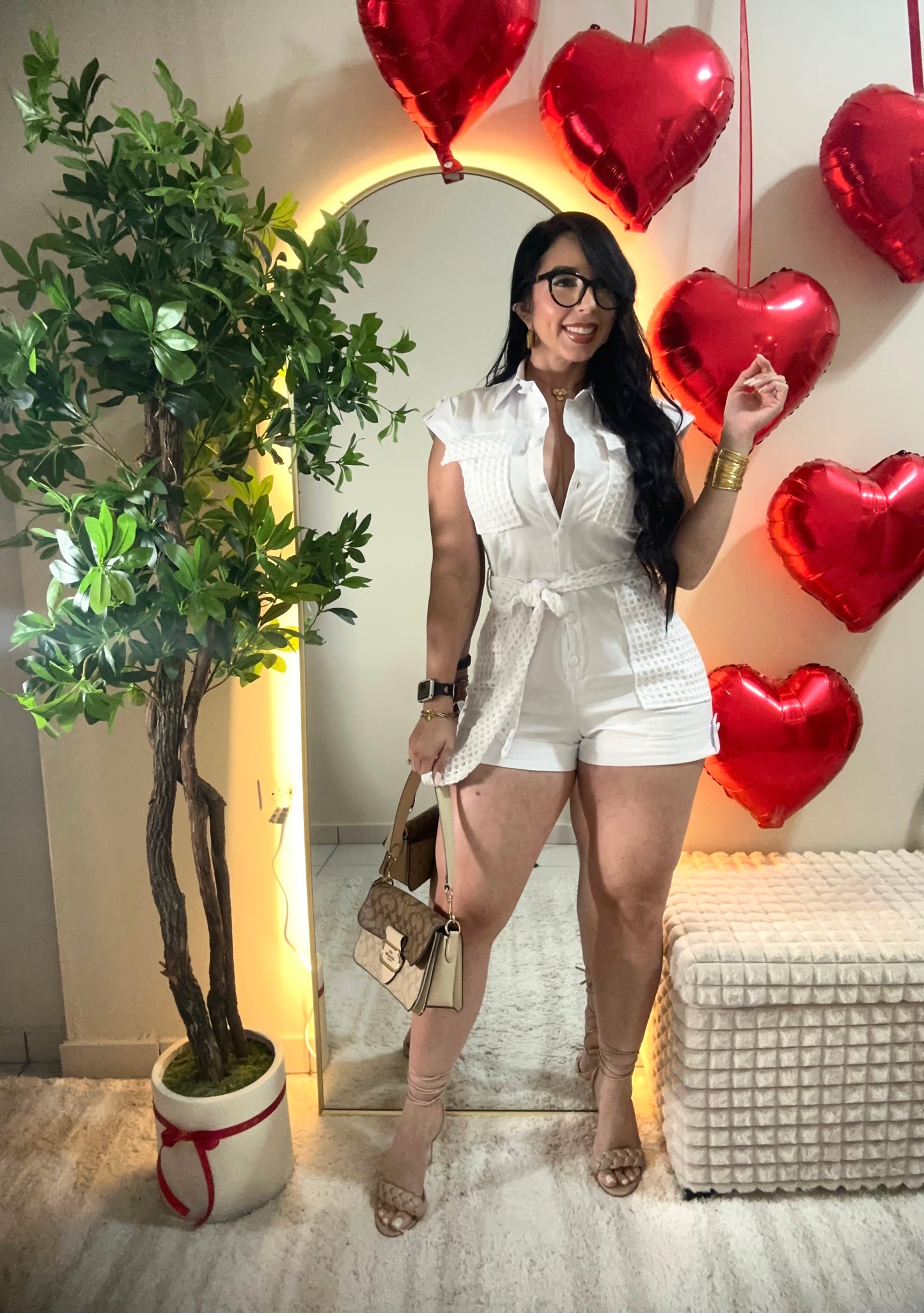 Delicate White Romper