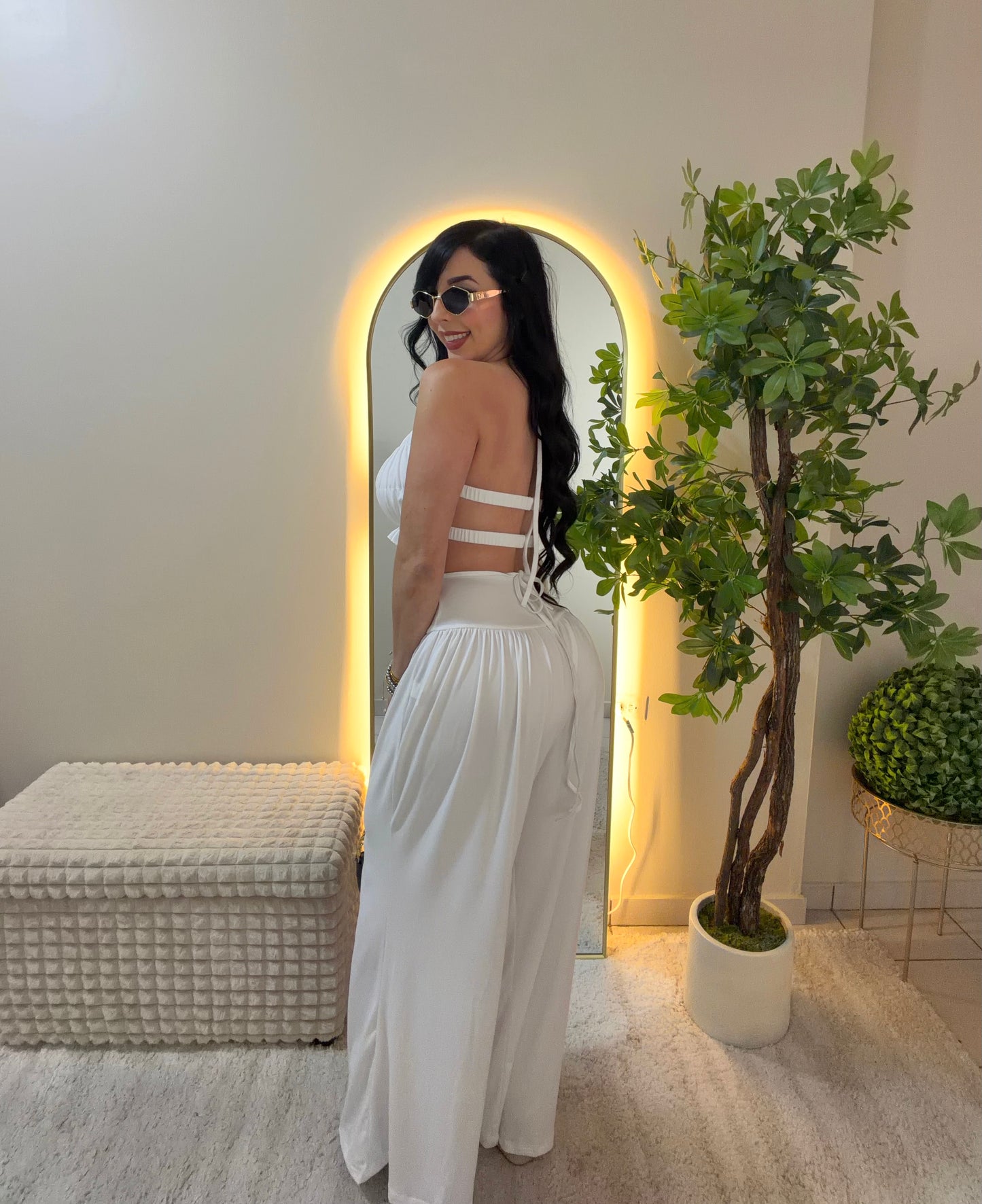 Perfect Nylon white Set