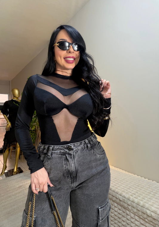 Colombian Long Sleeve Bodysuit