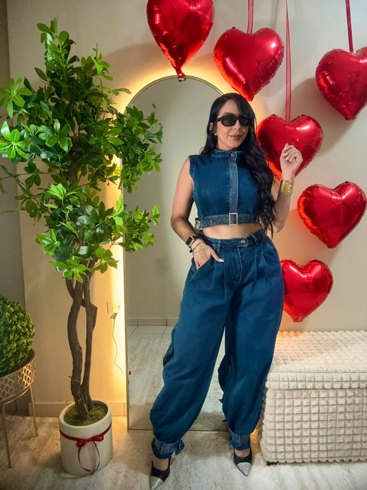 Perfect Glam Denim Set 😍