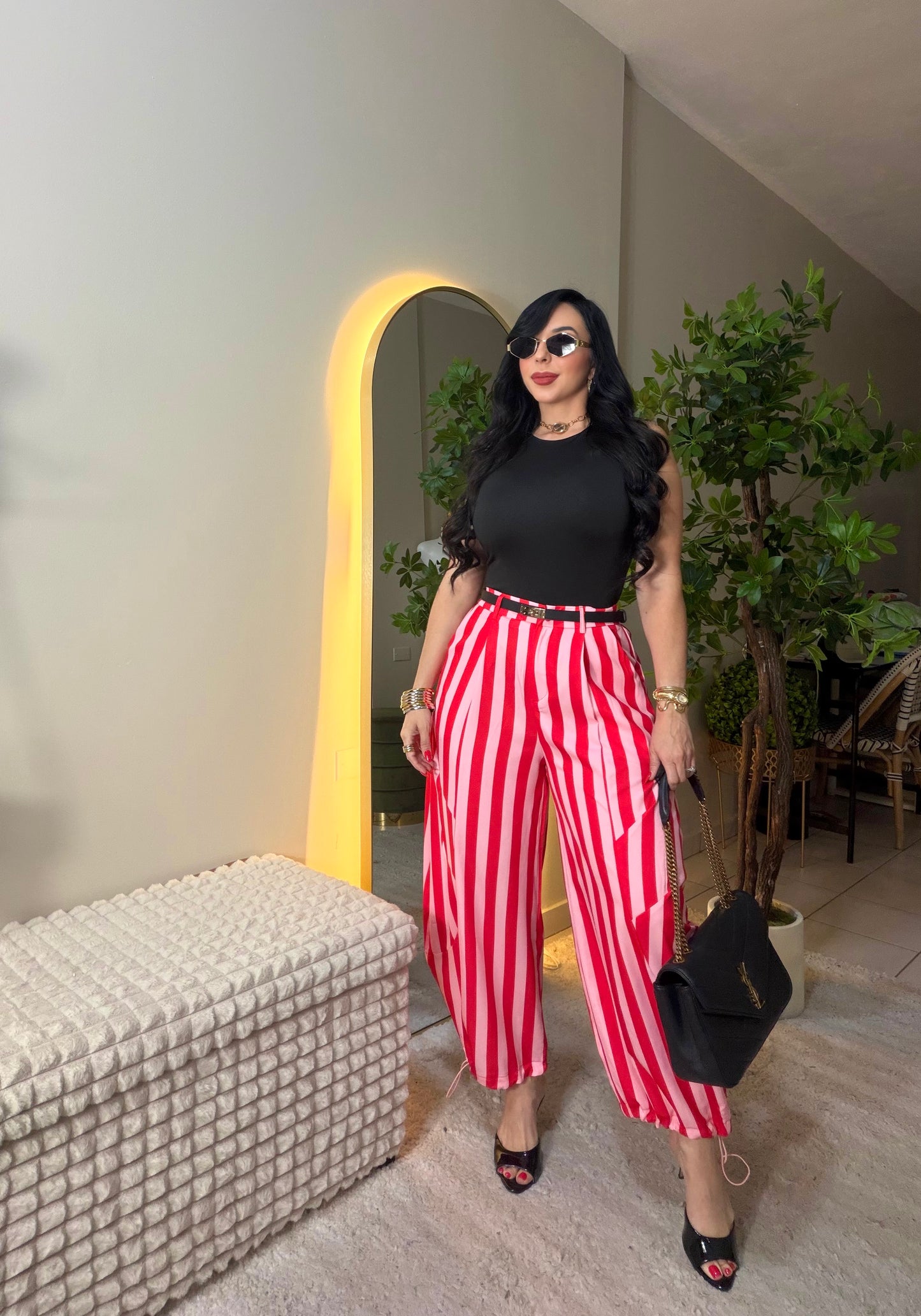 Stripes Red Barrel Pant