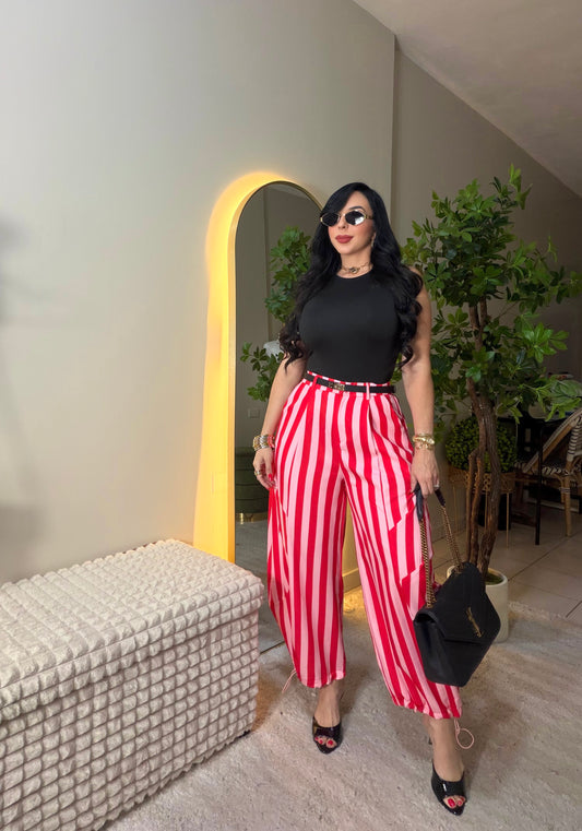 Stripes Red Barrel Pant