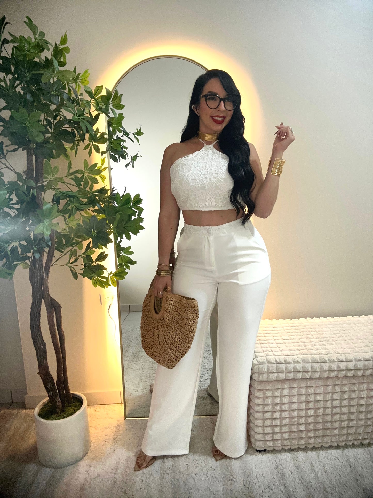 Crochet White Set
