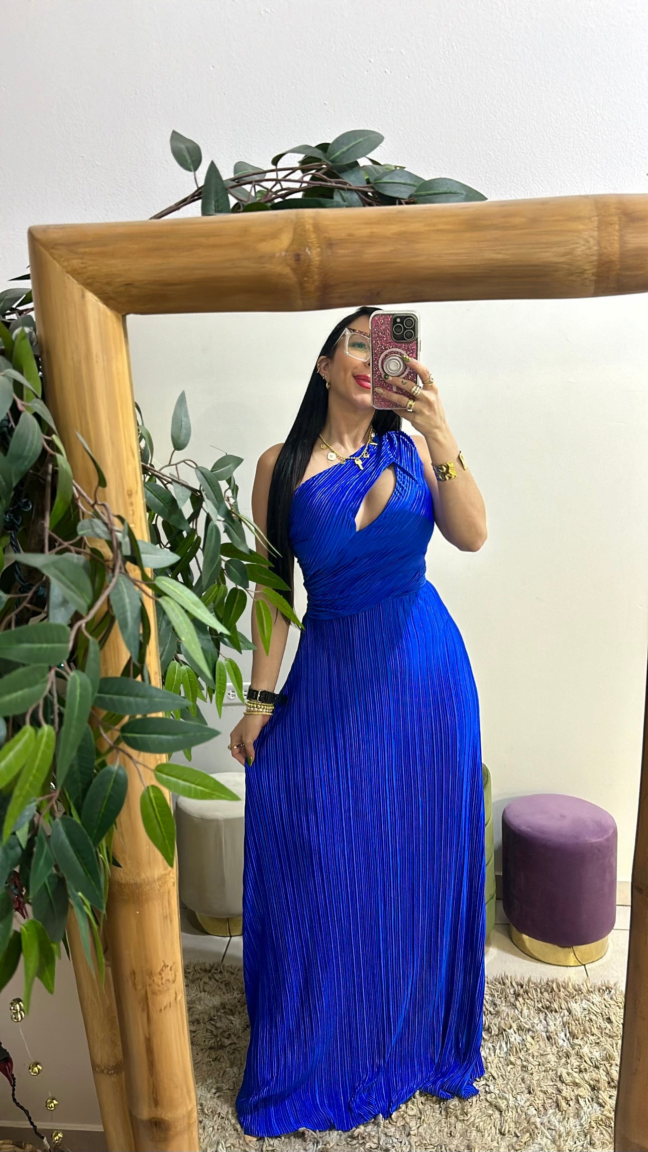 Royal Blue Maxi Dress