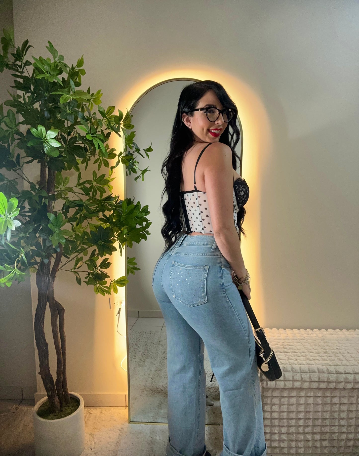 Rhinestones Magical Jean