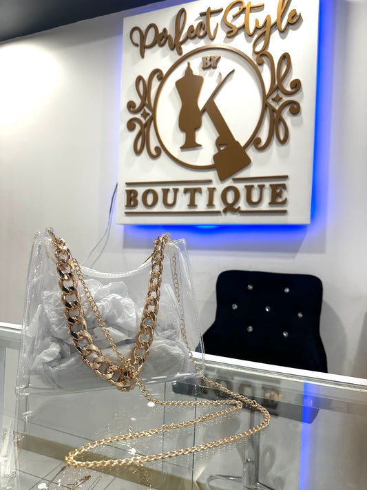 Clear Cross-body bag