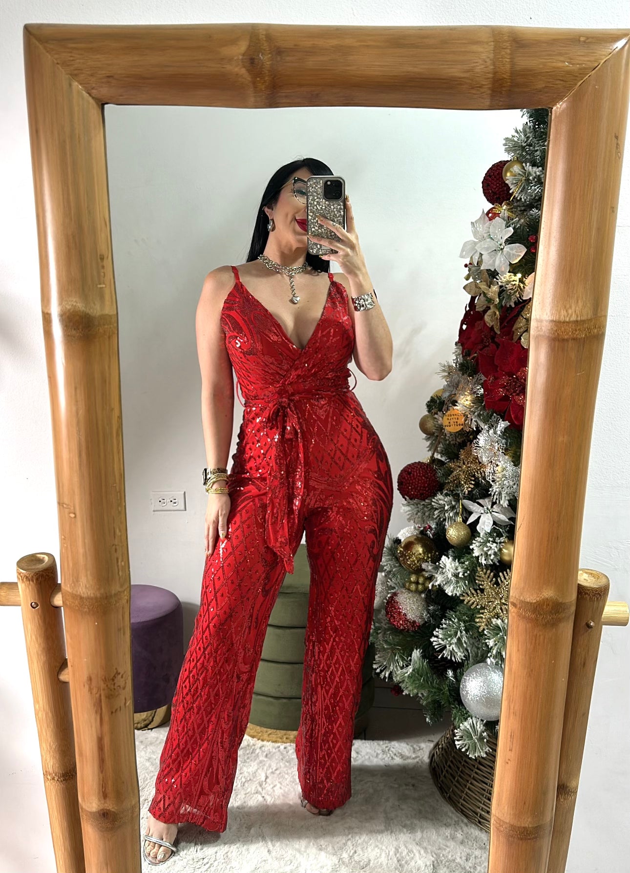 Perfect red jumpsuit