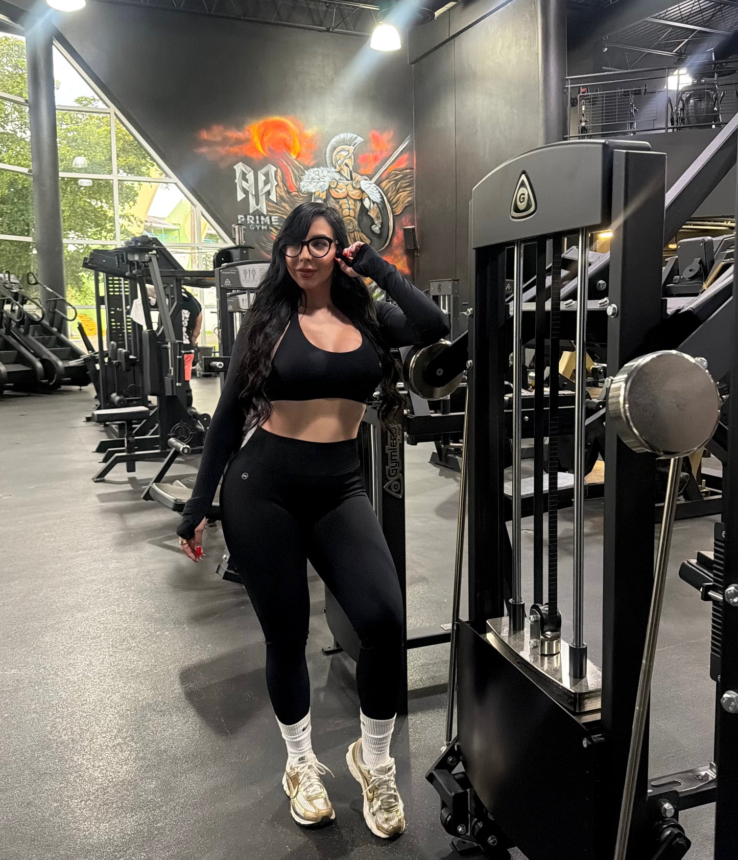 Ava Activewear Black 3 Pieces