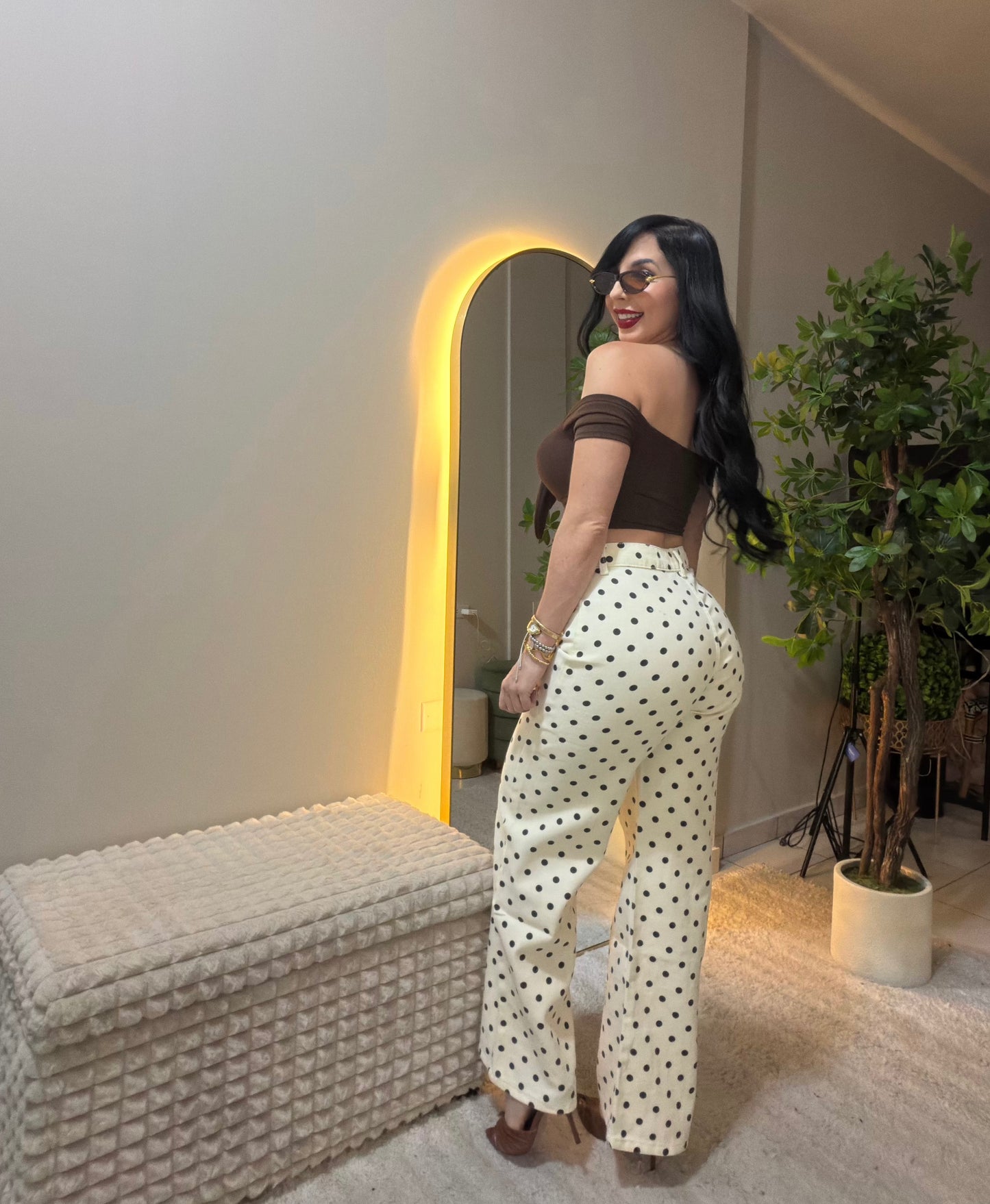 Restock Polka Dots Jean