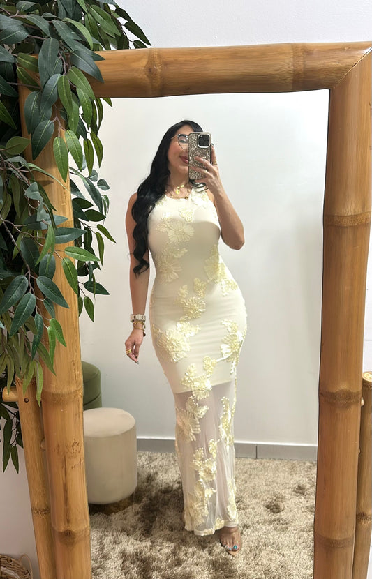Beige Maxi dress