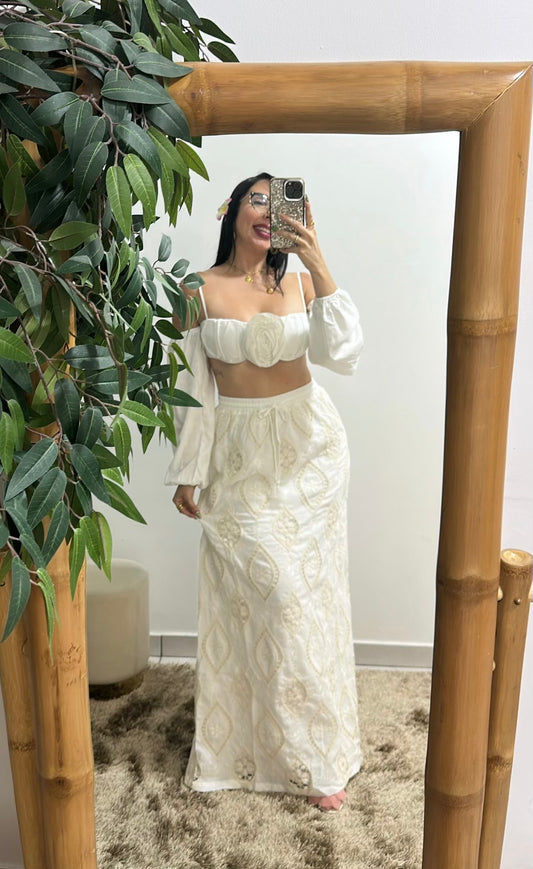 Puerto Rican Girl white Set
