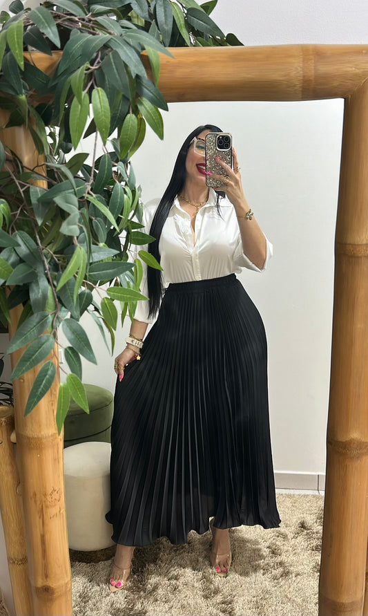 Black Midi Skirt