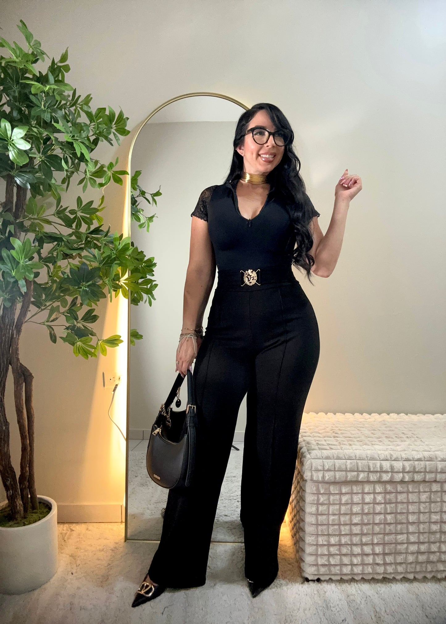 Black pant (incluye la correa)
