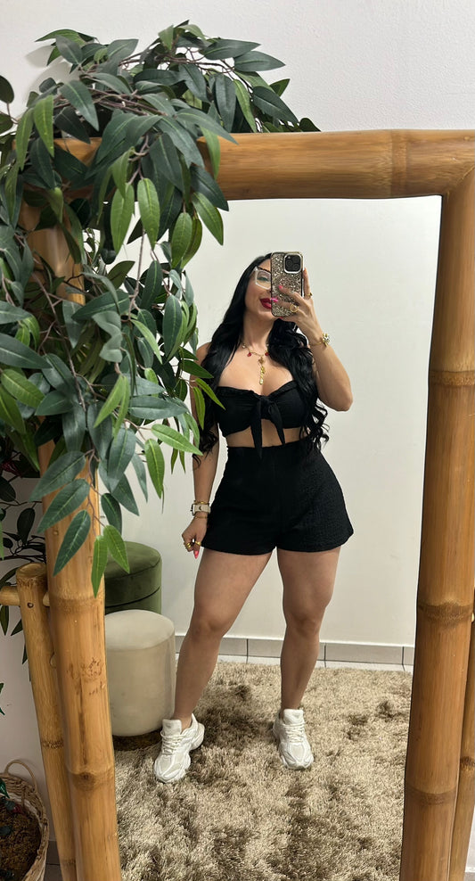Black Short Set