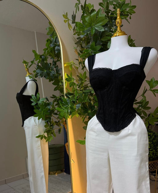 Kate’s Black Corset