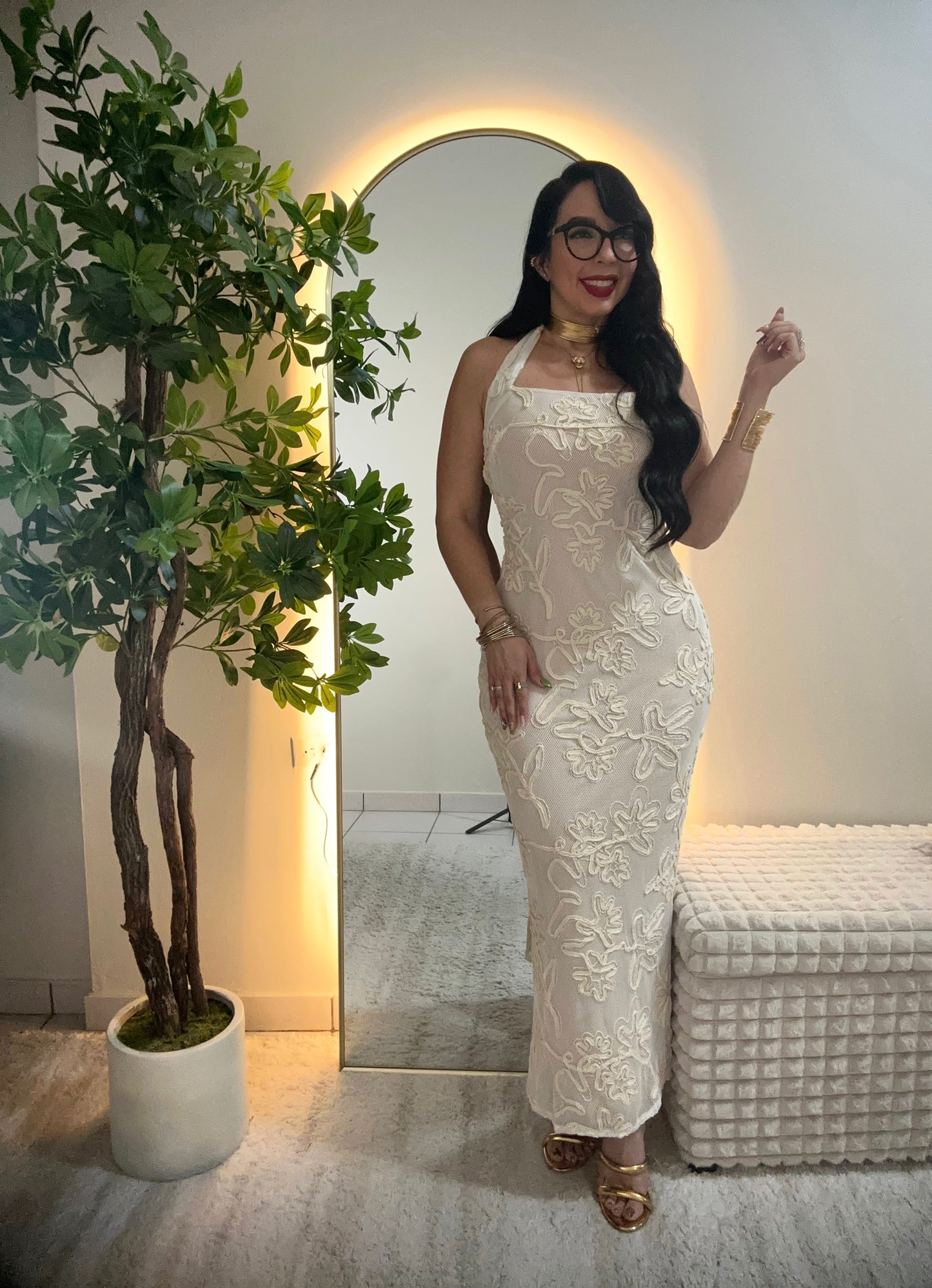 Lace midi  Dress