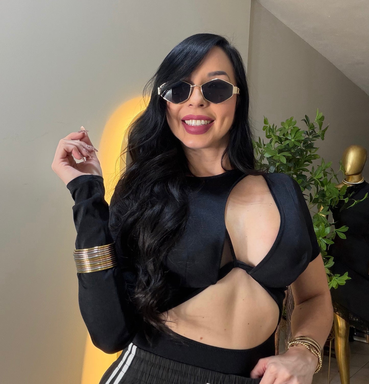 Colombian Asymmetric Spandex BodySuit