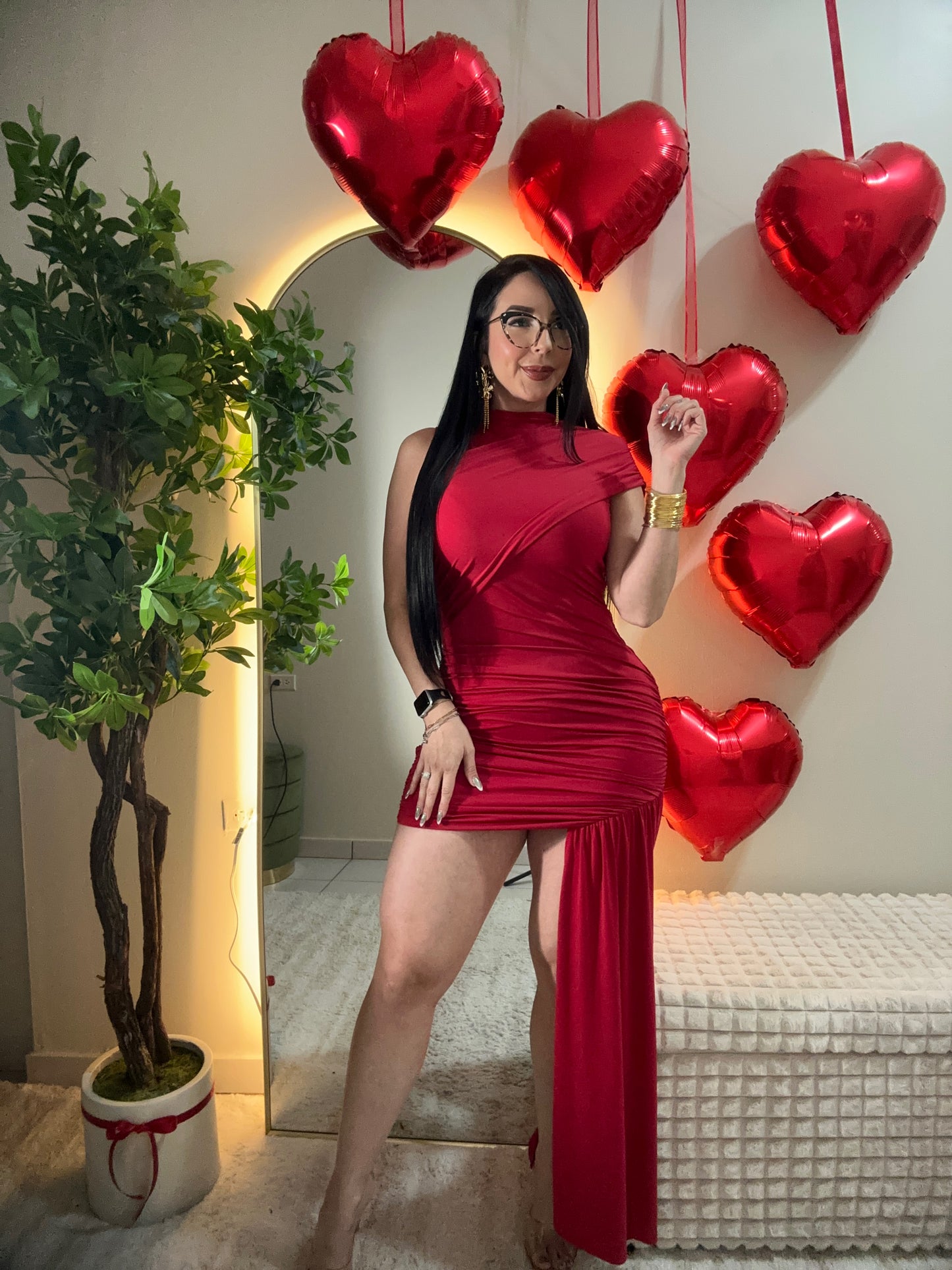 Romantic Red Dress