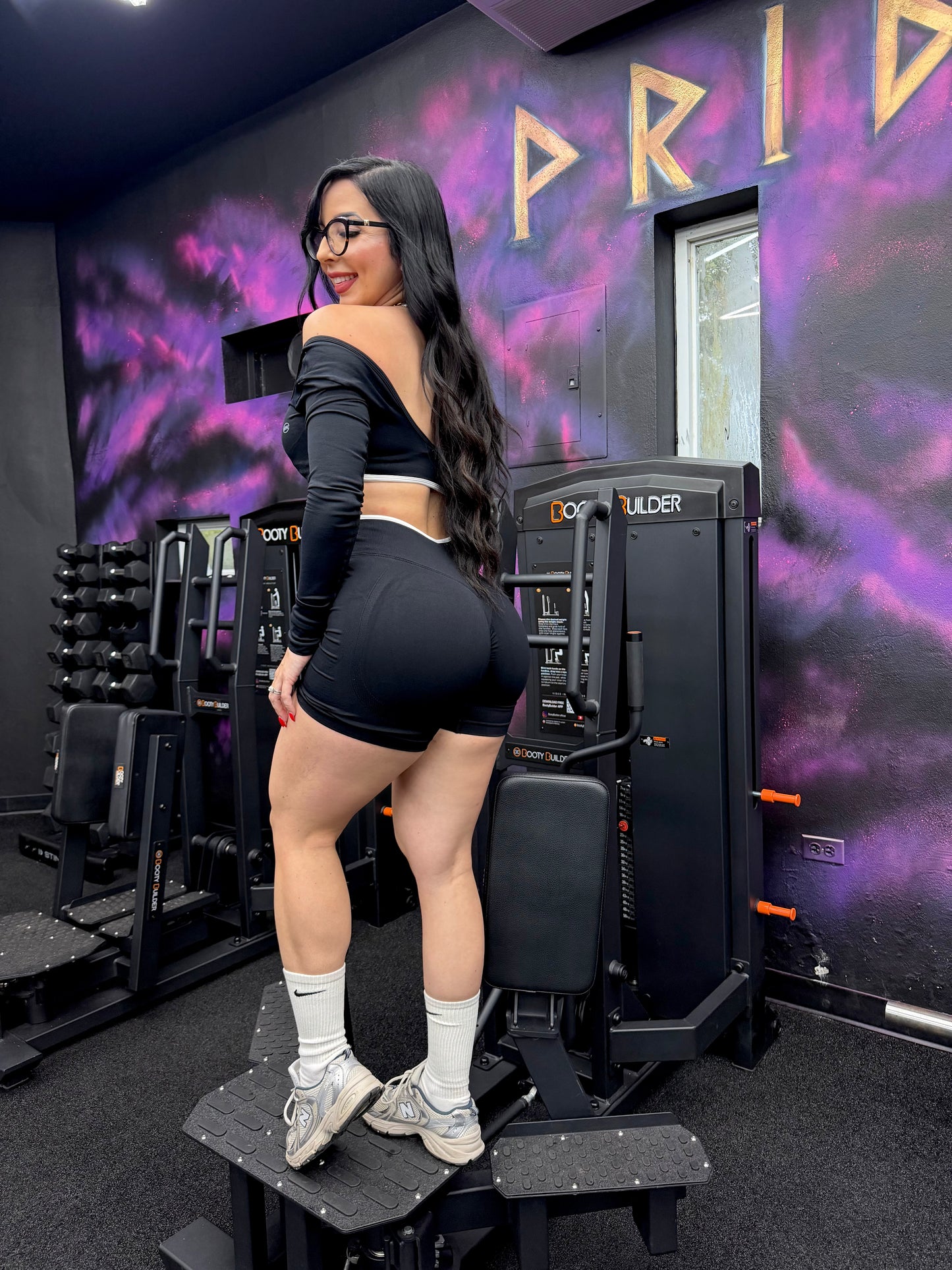 Amara Activewear Black Short set