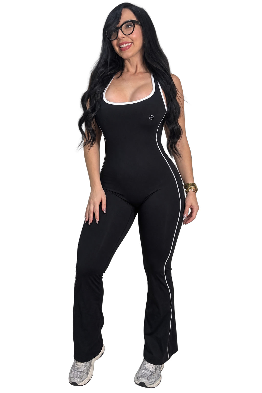 Keely Activewear Black Jumpsuit